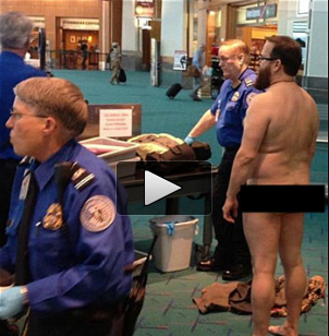 TSA nude protest