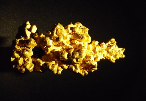 Gold nugget (not in smuggleable form)